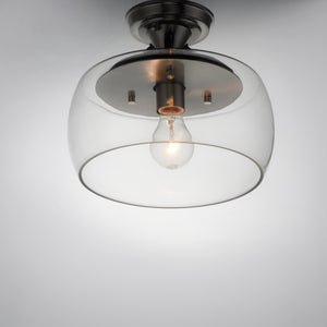 Goblet 1-Light Semi Flush Mount