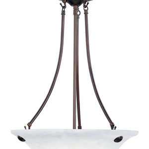 Malaga 3-Light Invert Bowl Pendant