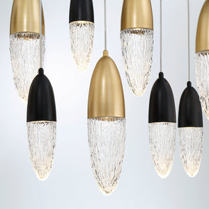 Ecrou 12-Light 44" Linear Chandelier