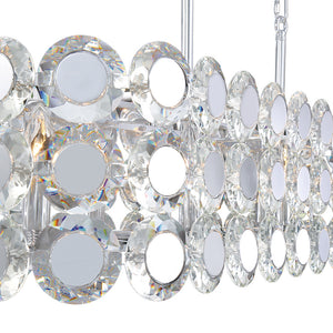 Perrene 8-Light 40" Linear Chandelier