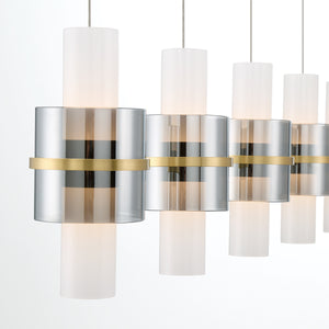 Rola 5-Light 42" Integrated LED Linear Chandelier