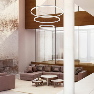 Spunto 3-Tiers 3-Light 61" Integrated LED Grand Chandelier