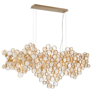 Trento 15-Light 56" Linear Chandelier
