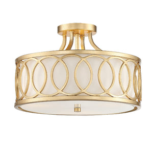 Graham 15'' Semi Flush Mount