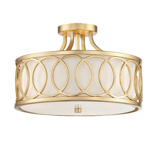 Graham 15'' Semi Flush Mount