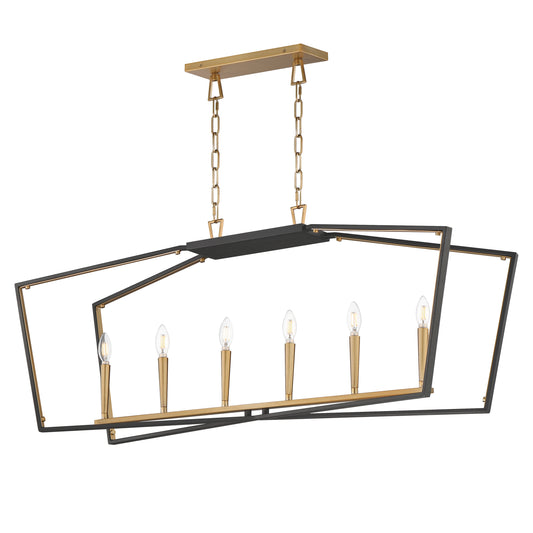 Melrose 6-Light Linear Pendant