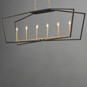 Melrose 6-Light Linear Pendant