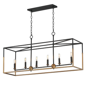 Soho 6-Light Linear Pendant