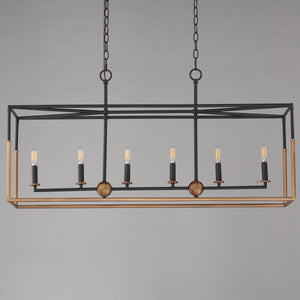Soho 6-Light Linear Pendant