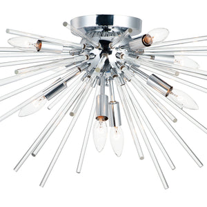 Polaris 8-Light Flush Mount