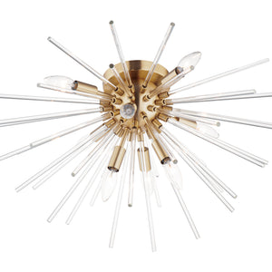 Polaris 8-Light Flush Mount