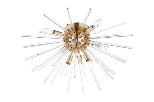 Polaris 8-Light Flush Mount