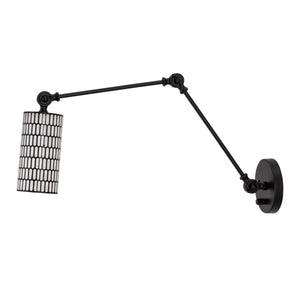 Shaka 1-Light Swing Arm Wall Sconce