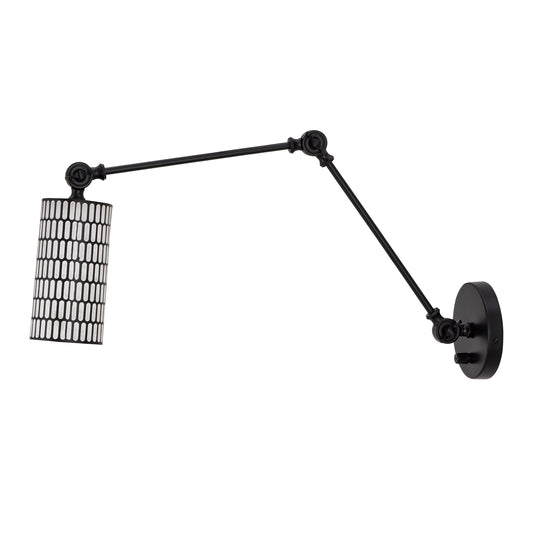 Shaka 1-Light Swing Arm Wall Sconce