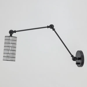 Shaka 1-Light Swing Arm Wall Sconce