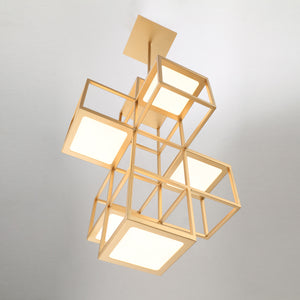 Ferro 5-Light 21" Integrated LED Pendant Chandelier
