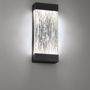 Tiffany 17" Integrated LED Outdoor Wall Sconce