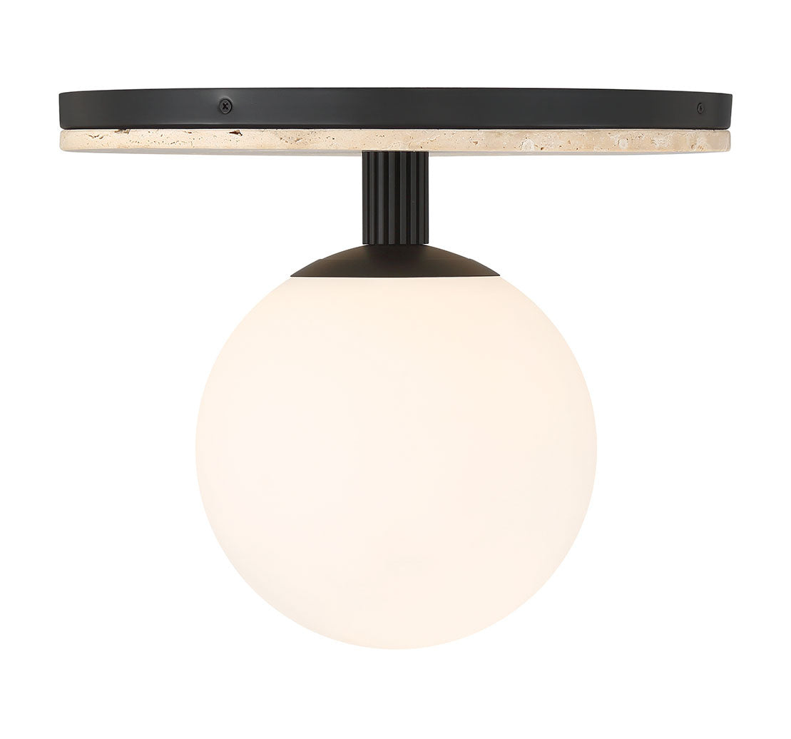 Carnagie 15" Integrated LED Flush Mount