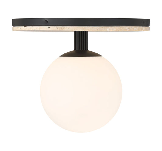 Carnagie 15" Integrated LED Flush Mount