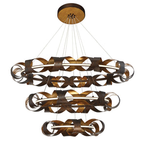 Banderia 3-Tiers 3-Light 44" Integrated LED Grand Chandelier