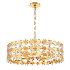 Perrene 8-Light 32" Chandelier