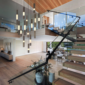 Ronda 15-Light 32" Integrated LED Multi Drop Chandelier