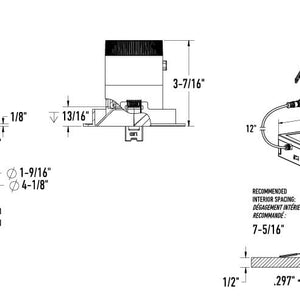 Moda 3in Modular Downlight, 60deg