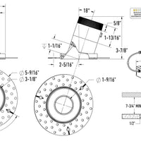 Moda 3in Modular Downlight, 20deg