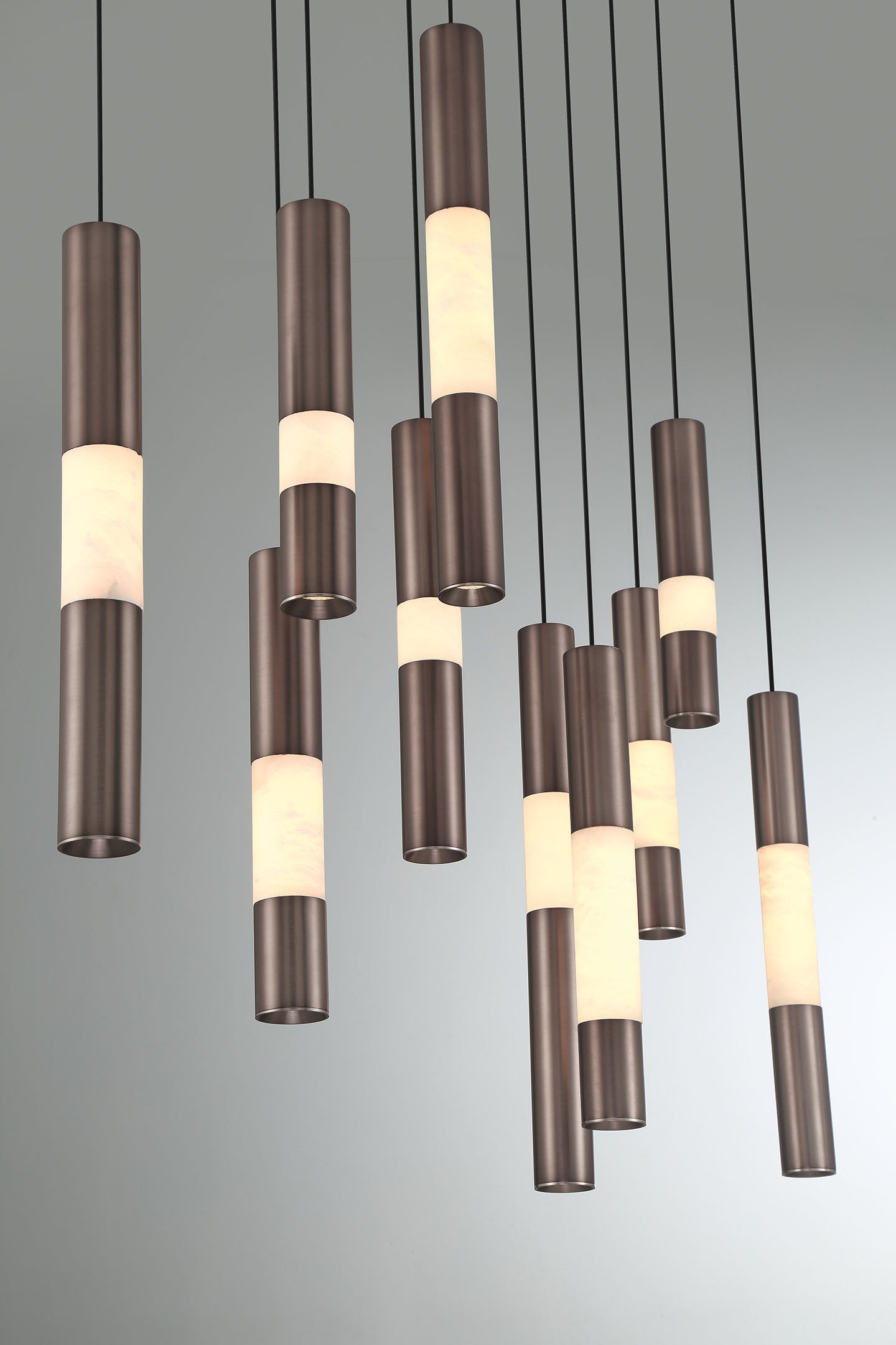 Ronda 10-Light 50" Integrated LED Linear Chandelier