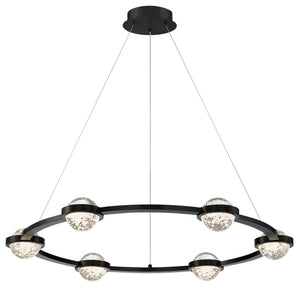 Circolo 6-Light 36" Integrated LED Chandelier