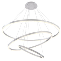 Spunto 3-Tiers 3-Light 61" Integrated LED Grand Chandelier
