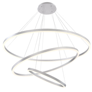 Spunto 3-Tiers 3-Light 61" Integrated LED Grand Chandelier