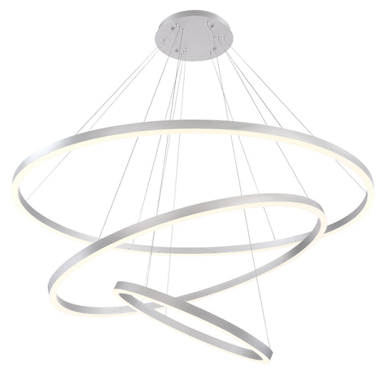 Spunto 3-Tiers 3-Light 61" Integrated LED Grand Chandelier