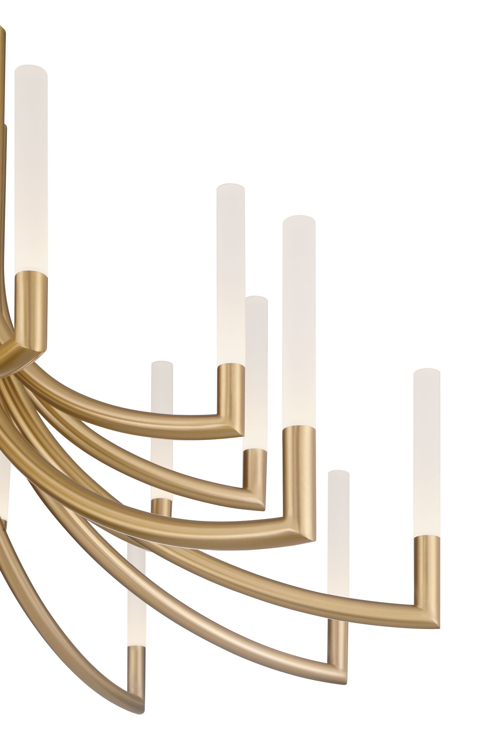 Olette 2-Tiers 20-Light 42" Integrated LED Grand Chandelier