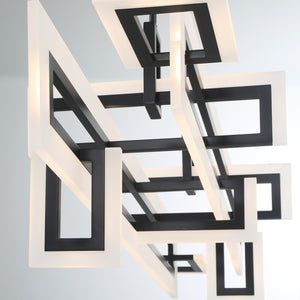 Inizio 55" Integrated LED Linear Chandelier
