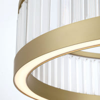 Empra 30" Integrated LED Chandelier