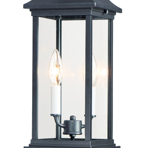Vicksburg 2-Light Outdoor Post Mount