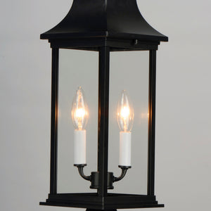 Vicksburg 2-Light Outdoor Post Mount