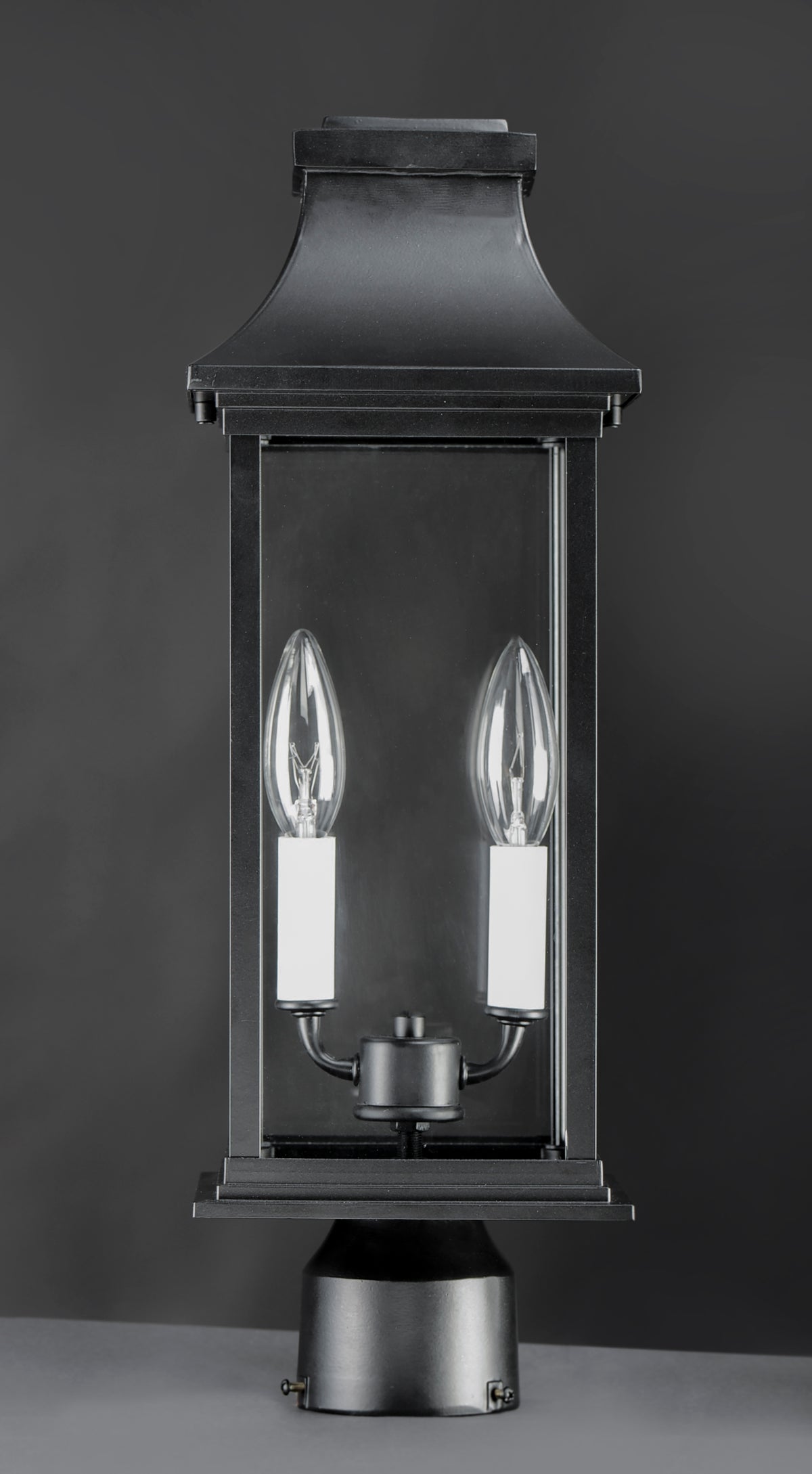 Vicksburg 2-Light Outdoor Post Mount