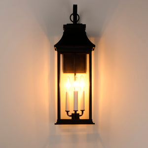 Vicksburg 3-Light Large Outdoor Wall Sconce