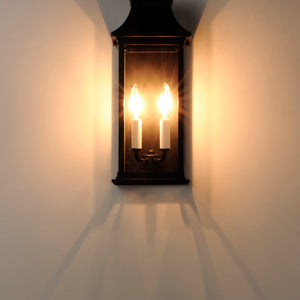 Vicksburg 2-Light Outdoor Pocket Wall Sconce