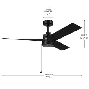 52 Inch Spyn Lite Fan