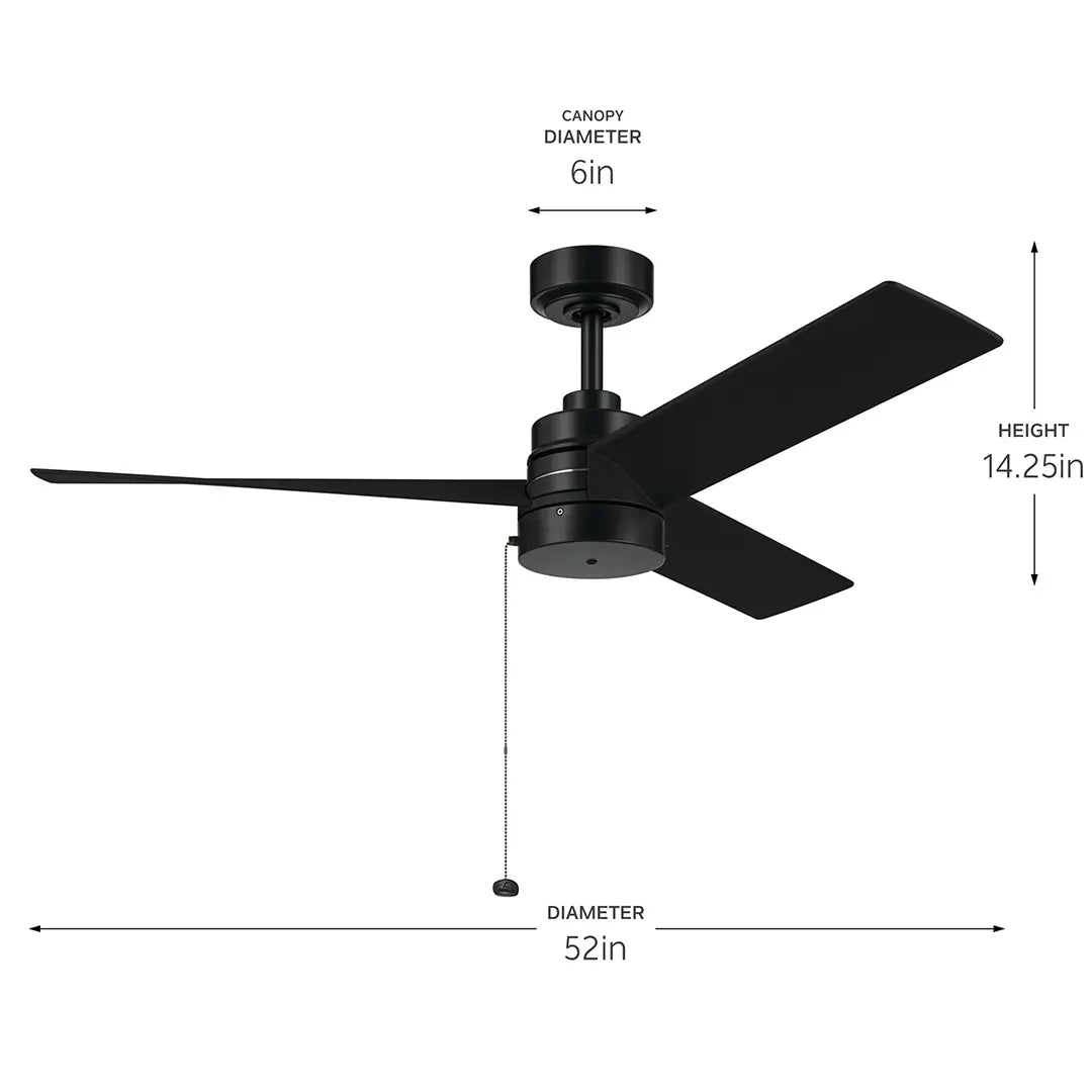 52 Inch Spyn Lite Fan