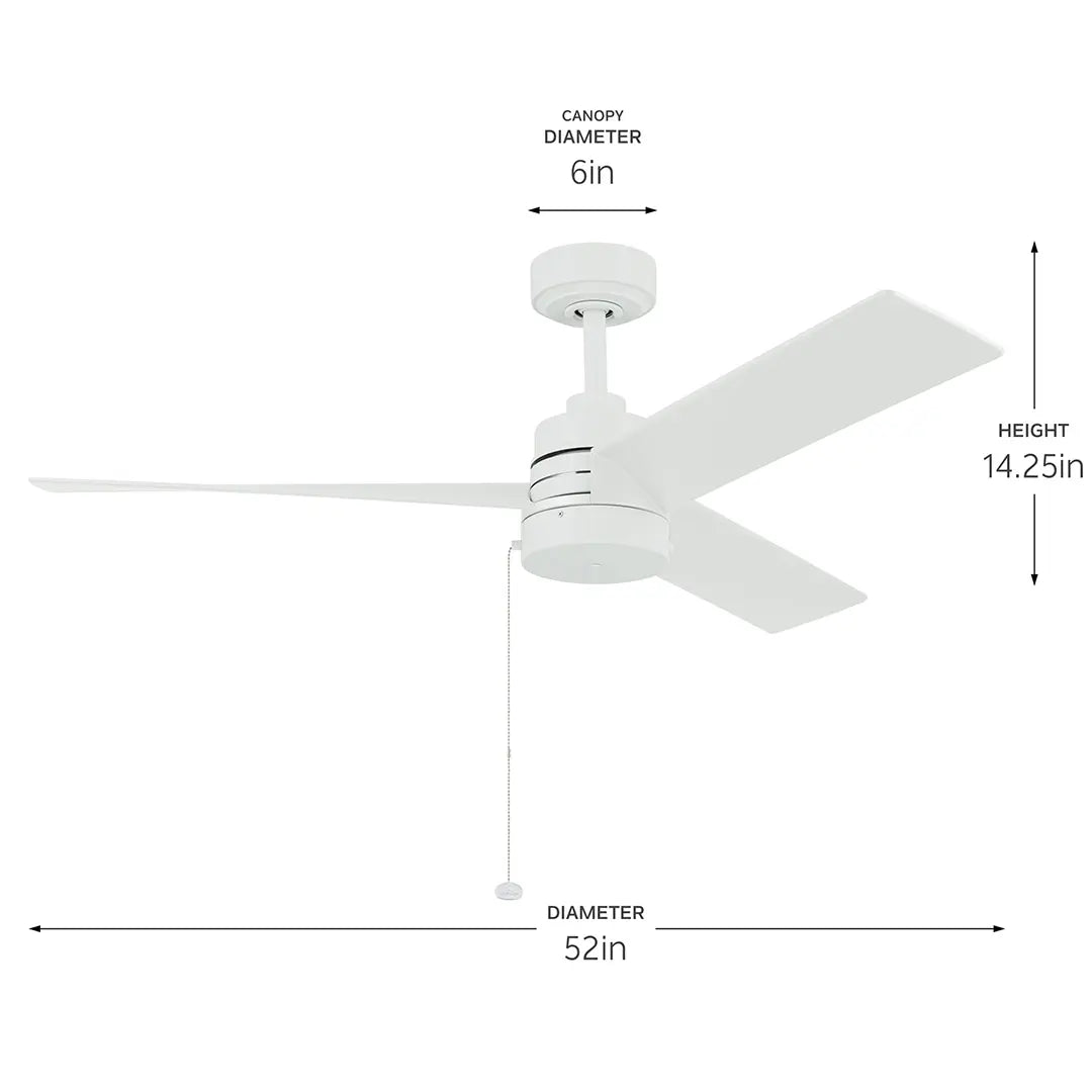 52 Inch Spyn Lite Fan
