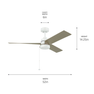 52 Inch Spyn Lite Fan