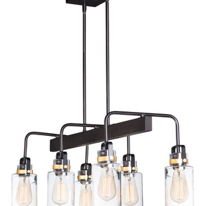 Magnolia 6-Light Linear Pendant