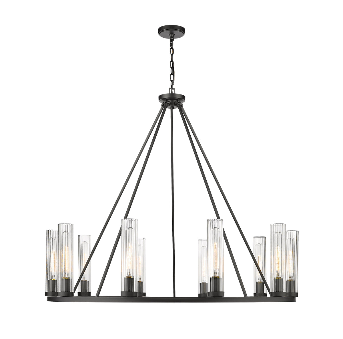Beau 46-in Chandelier