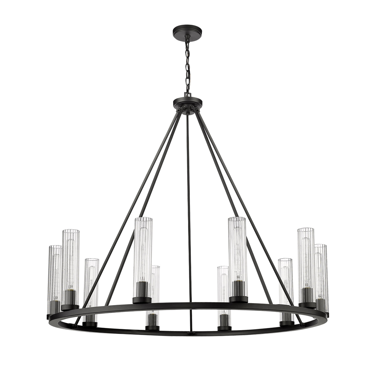 Beau 46-in Chandelier