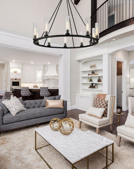 Beau 46-in Chandelier