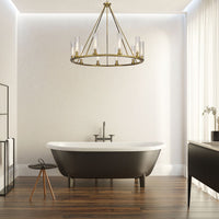 Beau 46-in Chandelier